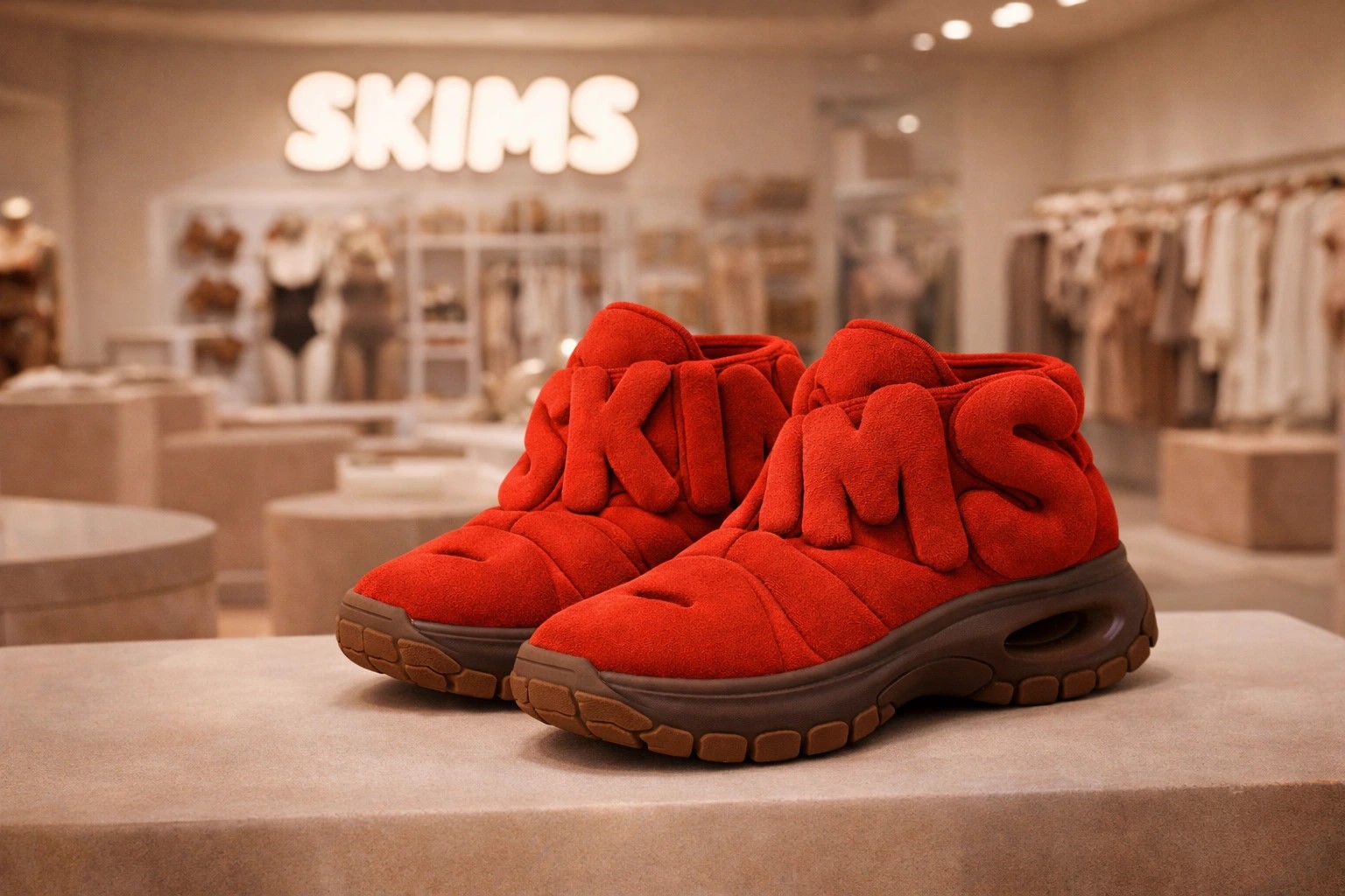 Existing portfolio foundation: SKIMS footwear concept