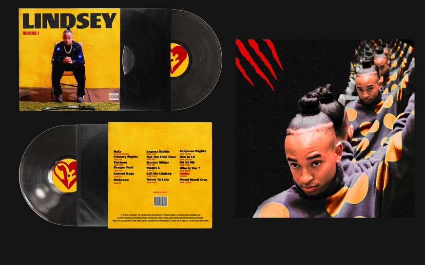 Extensions of the album’s visual identity.
